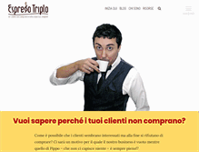 Tablet Screenshot of espressotriplo.com